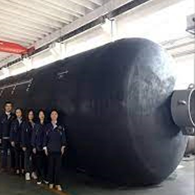 4.5*12.0M การดําเนินการในเรือดําน้ํา Fenders ใต้น้ําอุปกรณ์ดึงกระแทก