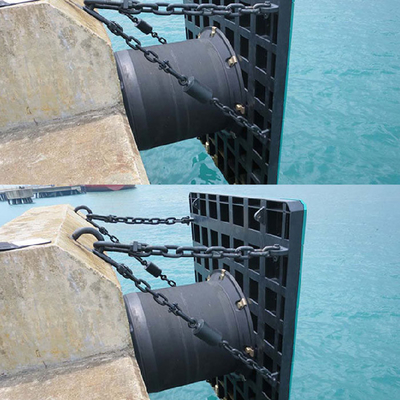 จีนมืออาชีพ Super Cell Boat ยาง Fender Marine สําหรับการ dock