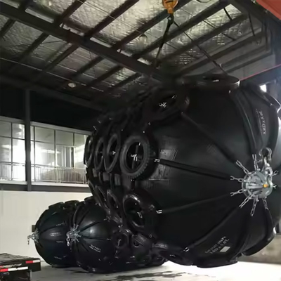 4500mm X 9000mm NR Jumbo Fender การดูดซึมพลังงานสูงกว่า