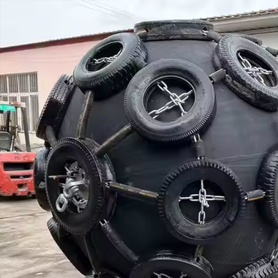 4500mm X 9000mm NR Jumbo Fender การดูดซึมพลังงานสูงกว่า