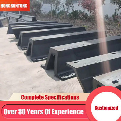 บังโคลนยางแบบโค้ง ดูดซับพลังงานสูง อายุการใช้งานยาวนาน ติดตั้งง่าย